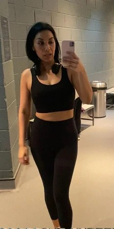 Tania before transformation