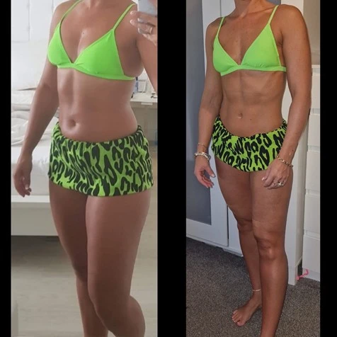 Client transformation before and after